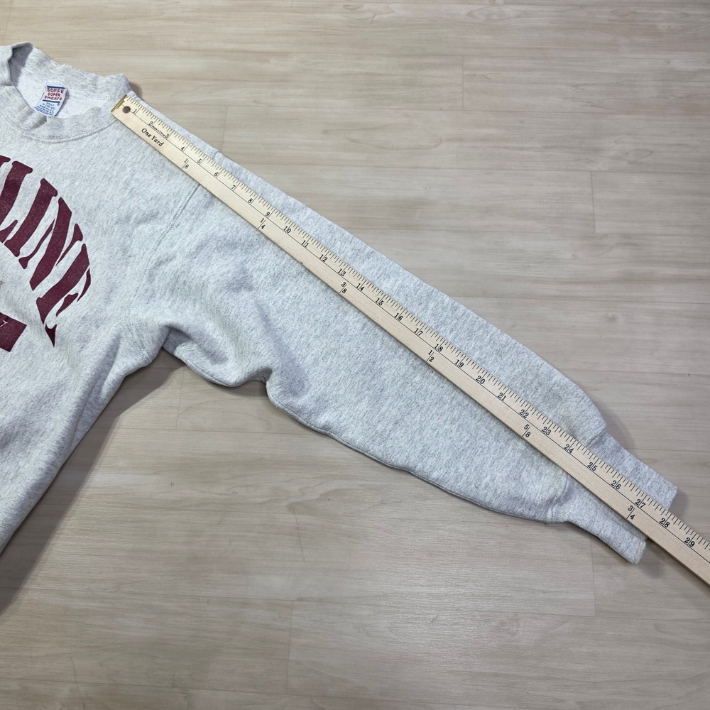 Vintage Hamline University Athletic Dept Sweatshirt Mens Size Medium Grey - Picture 6 of 7